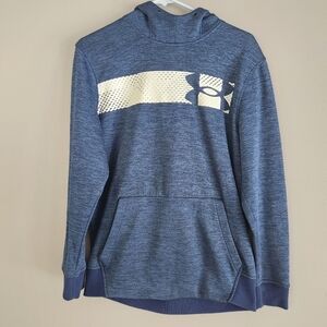 Under Armour Men's Small navy blue Hooded sweatshirt hoodie